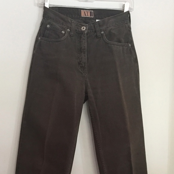 In Fashion HighWaist AnnTaylor,BrushedDenim Jeans - Picture 6 of 8